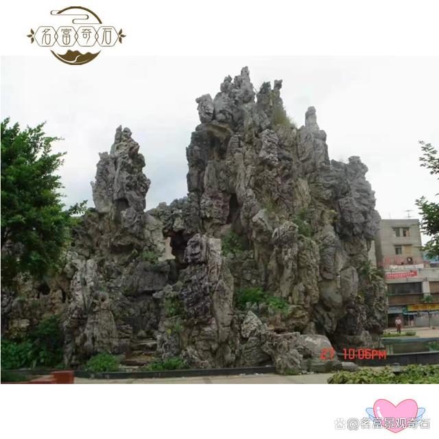 湖北英石假山庭院,一宅一院,感受诗意的田园生活
